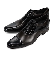 ランバンコレクション LANVIN COLLECTION 異素材MIXストレートチップオックスフォード 83503