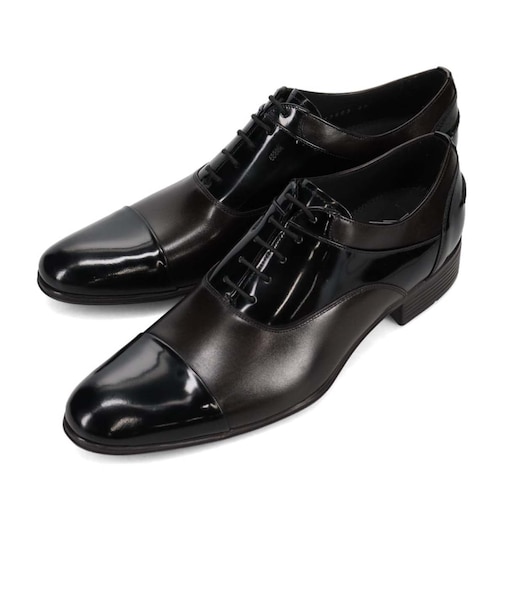 ランバンコレクション LANVIN COLLECTION 異素材MIXストレートチップオックスフォード　83503