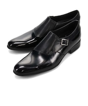 ランバンコレクション LANVIN COLLECTION 異素材MIXプレーンシングルモンク 83504