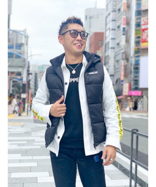 サーモライトプリントベスト