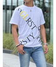 英字クロスTEE