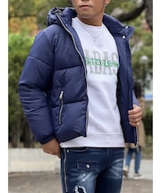リップストップ中綿ブルゾン