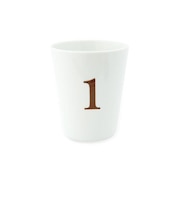 タイポグラフィー ナンバータンブラー L 1