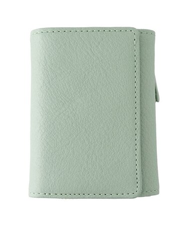 AZ 三つ折り財布 セージグリーン