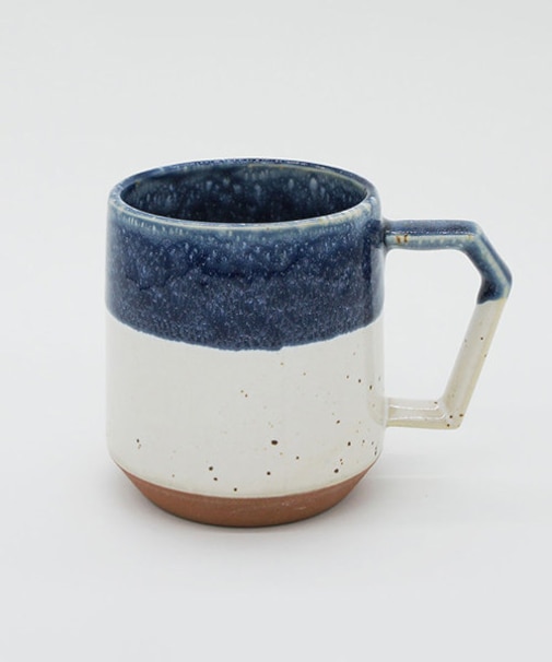 Chips Mug Premium チップス マグ プレミアム ホワイト-ネイビードロップ
