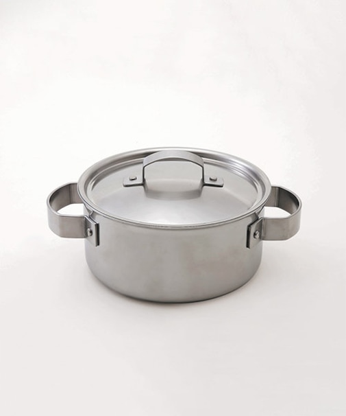 究極の鍋 三層鋼クラッド鍋・両手 18cm ｜ Flying Saucer