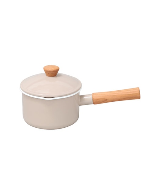 クルール ソースパン14cm ベージュ ｜ 野田琺瑯