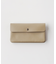 PAL LONG FLAP WALLET ロングフラップウォレット ライトベージュ ｜ STANDARD SUPPLY