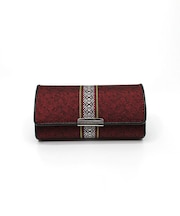 一本独鈷キーケース（エンジ）