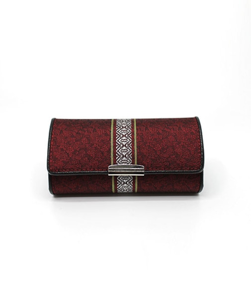 一本独鈷キーケース（エンジ）