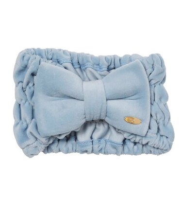 コットンベロアリボン　ヘアバンド　リラックス　吸水性　お肌に優しい　綿混　ロングヘア