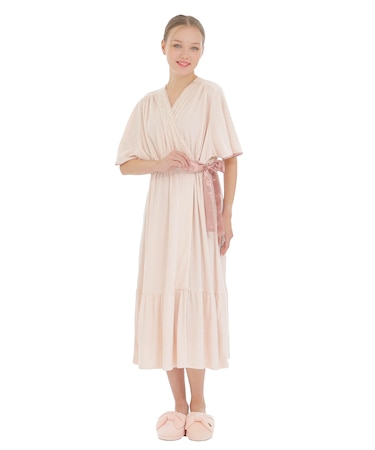 ハイクオリティーパイルサマーローブ ルームウェア 羽織 らくちん 軽やか 綿混 お肌に優しい エレガント 大人可愛い