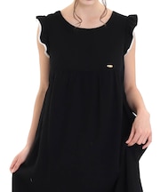 シュークリームガーゼ(R)ベーシックルームドレス ネグリジェ ルームウェア 部屋着 綿100％ お肌に優しい やわらか 着心地がいい パット付き 上品 大人可愛い おしゃれ