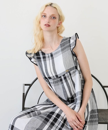 シュークリームガーゼ(R)ベーシックルームドレス ネグリジェ ルームウェア 部屋着 綿100％ お肌に優しい やわらか 着心地がいい パット付き 上品 大人可愛い おしゃれ