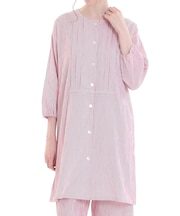 楊柳エアリールームチュニックパジャマ 上下セット ルームウェア 部屋着 綿100％ お肌に優しい やわらか 着心地がいい ベーシック 上品 大人可愛い かわいい おしゃれ