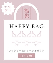 ブラジャー＆ショーツセット福袋 ハッピーバッグ お買い得 かわいい