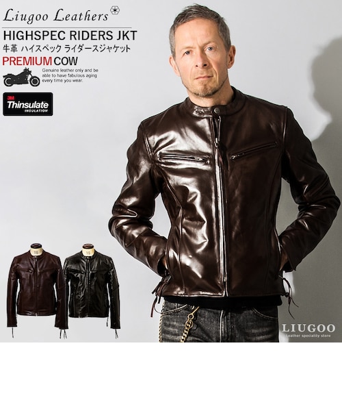WEB限定 WARDROBE SMART】 シープ シングル ライダースジャケット