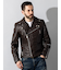 Liugoo Leathers 本革 UKダブルライダースジャケット 着脱ライナー DRY02BFA