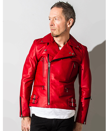 Liugoo Leathers 本革 UKダブルライダースジャケット 着脱ライナー DRY02BFA