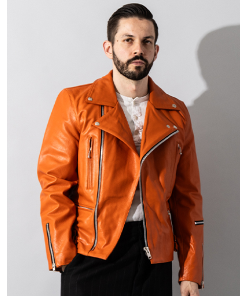 Liugoo Leathers 本革 UKダブルライダースジャケット 着脱ライナー DRY02BFA