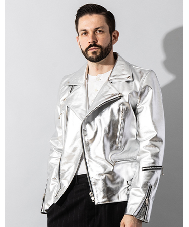 Liugoo Leathers 本革 UKダブルライダースジャケット 着脱ライナー DRY02BFA