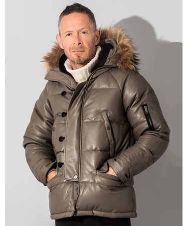 Liugoo Leathers 本革 N-3Bフライトジャケット MIL07B