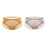 サイドフラワーレースショーツセット