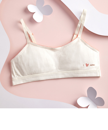 ロゴ入りガールズブラ