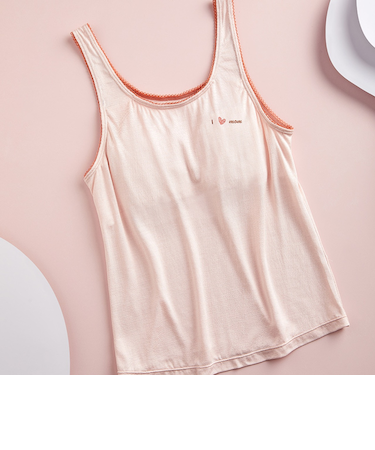 ロゴ入りガールズタンクトップ