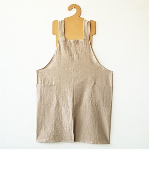 ナチュラルエプロン ベージュ