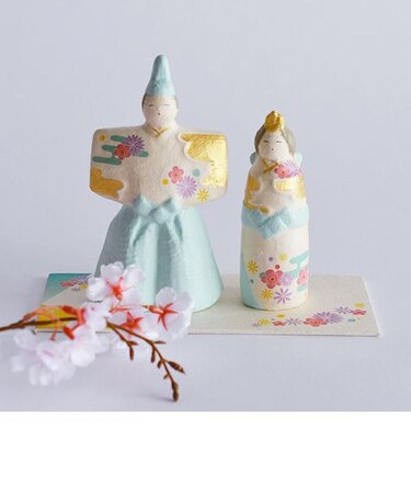 ちぎり和紙(大)遙花(はるか)立雛