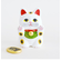 ぺったり招き猫 白