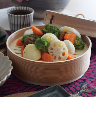 せいろ蓋付2段 23ｃｍ