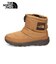 ノースフェイス ブーツ メンズ レディース 防寒ブーツ NF52280 滑らない 防寒靴 冬用ブーツ ヌプシ ブーティ スノーシューズ 冬靴 ウォータープルーフ ロゴ ショート ウインターブーツ ブラウン 防寒 撥水 保温