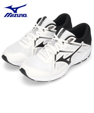 ミズノ MIZUNO ランニングシューズ メンズ マキシマイザー25  K1GA2300  02 ホワイト  06 レッド MAXIMIZER 25 靴 スニーカー 3E
