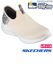 SKECHERS スケッチャーズ スリップインズ レディース ウルトラフレックス 3.0 ナチュラルステップ 149712 スリッポン スニーカー
