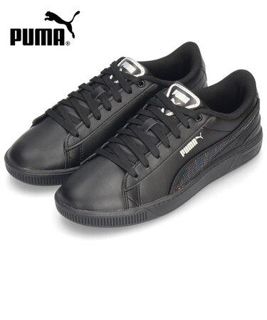 プーマ PUMA レディース スニーカー ビッキー V3  ウィンター ワンダーランド 392489  01 02 ホワイト ブラック ローカット