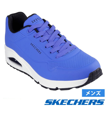 SKECHERS スケッチャーズ uno メンズ スニーカー 厚底 シューズ エアクッション 52458 ウノ スタンド オン エア UNO STAND ON AIR ストリート 普通幅 カジュアル 紐靴