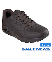 SKECHERS スケッチャーズ uno メンズ スニーカー 厚底 シューズ エアクッション 52458 ウノ スタンド オン エア UNO STAND ON AIR ストリート 普通幅 カジュアル 紐靴