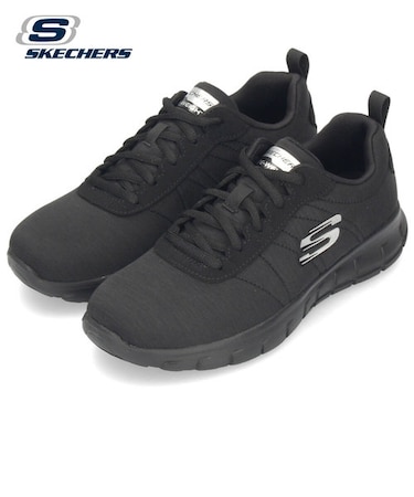 SKECHERS スケッチャーズ スニーカー レディース ウォーキングシューズ VIM 88888130 ブラック チャコール セール