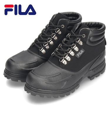 FILA フィラ メンズ ブーツ ウェザーテック 1SF40122 ブラック 黒 ブラウン アウトドア 厚底 オールウェザー