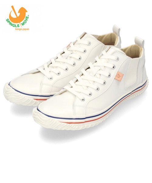 ❤️美品❤️ SPINGLE MOVE カンガルーレザー　ローカットスニーカー　L 5600000000180_0210.jpg