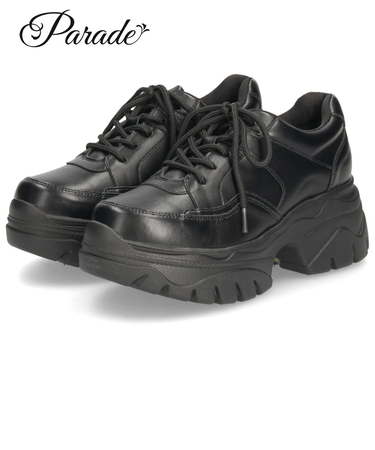 厚底 スニーカー レディース 推しカラー 推し活 Parade 6894 7095 ローカット 靴 ライブ スタイルアップ かわいい パステルカラー カラフル