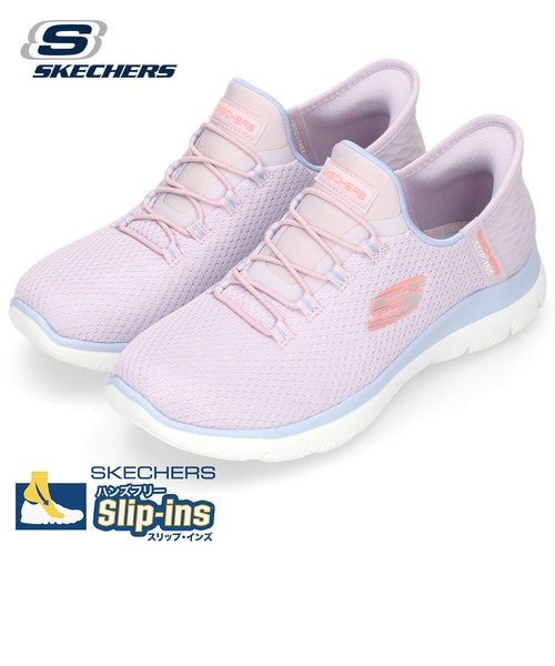 スケッチャーズ スリップインズ レディース スニーカー スリッポン ネイビー/ピンク ラベンダー 150123 SKECHERS 靴  セール｜パレードの通販｜&mall（アンドモール）三井ショッピングパーク公式通販