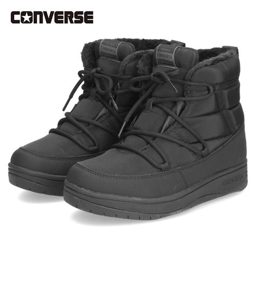 コンバース ネクスター ブラックモノ 黒 ショートブーツ