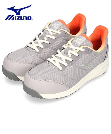ミズノ  安全靴 作業靴 レディース ブラック 黒 グレー 幅広 軽量 通気性 抗菌 防臭 MIZUNO オールマイティ FSII 11L F1GA2403