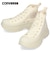 コンバース 厚底 スニーカー レディース オールスター R トレックウエーブ HI エクリュ ハイカット シューズ 白 CONVERSE 31312441