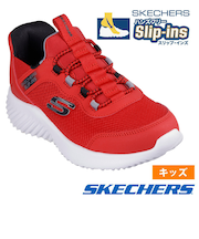 スケッチャーズ スリップインズ キッズ ジュニア スニーカー 男の子 女の子 運動靴 黒 ハンズフリー SKECHERS Slip-ins BOUNDER バウンダー ノーマル幅 403822L 303585L