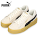 プーマ スニーカー レディース 厚底 白 黒 シューズ スマッシュプラットフォーム V3 PUMA 391942 本革 ローカット