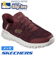 スケッチャーズ スリップインズ メンズ スリッポン スニーカー ハンズフリー ローカット すぐ履ける 履きやすい SKECHERS Slip-ins 233011 グライド ステップ ゼフィール GLIDE STEP ZEFYR BBK NVY GRY ブラック ネイビー グレー バーガンディ ノーマル幅 運動靴 ゴム紐